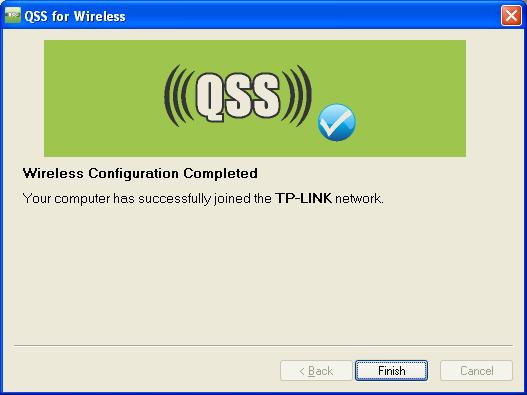 The QSS Configuration Screen of Wireless Adapter II. By PIN If the new device supports Wi-Fi Protected Setup and the PIN method, you can add it to the network by PIN with the following two methods.