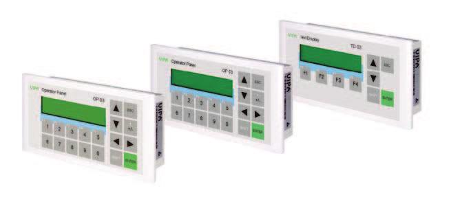 Lines displays Lines displays Structure and Function Line displays are used for the operation and monitoring of process parameters in machinery, plant and buildings.