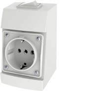 Berker Integro Box Integro Box with SCHUKO socket outlet / Installation sets Integro Box with SCHUKO socket outlet Integro Box with SCHUKO socket outlet 216 16 A Lead 3 x 1.