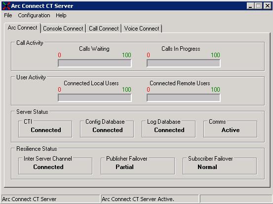 Call Information Module A successfully started version 9.x or 10.