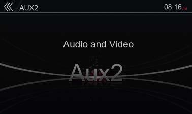 AUX External audio/video devices, including a game console, camcorder, navigation unit etc. can be connected to the AUX connector on the front or back of this system using the A/V media cables.