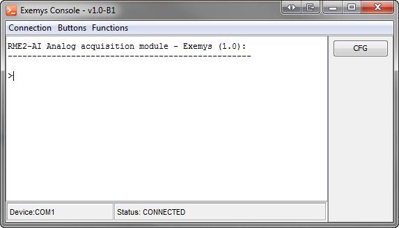 3. Type the configuration command according to the following table.