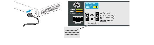 HPE 2530 24-Port and 48-Port Switches Quick Setup Guide The switch drawings in this document are for illustration only and may not match your particular switch model.