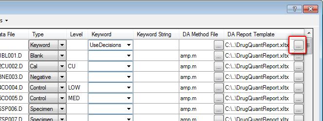 5. Run Samples Step 3: Specify reports Step 3: Specify reports 1.