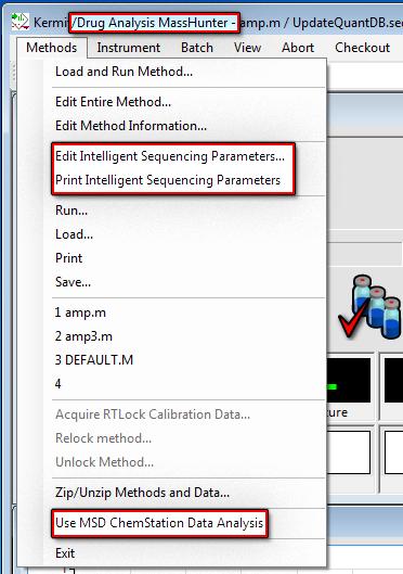 1. Before You Begin Configure MassHunter GCMS Acquisition for Drug Analysis 4. Double-click the Instrument icon to launch MassHunter GCMS Acquisition. 5.