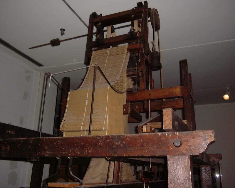 The Jacquard Loom Invented by Joseph Jacquard in 1801 Controlled fabric patterns by punched cards Could produce fabrics faster and more accurately