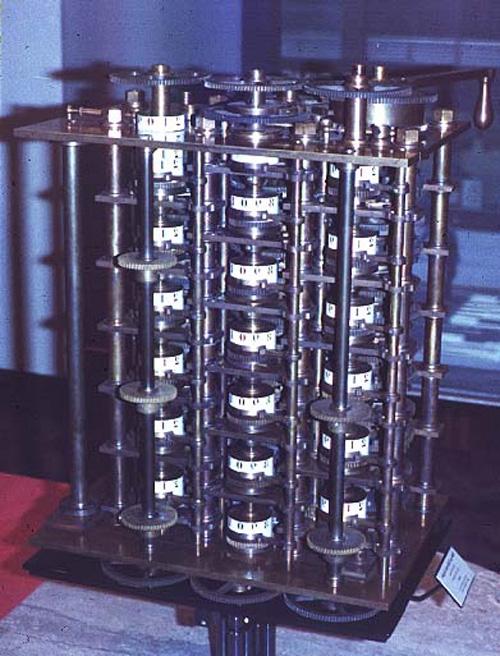 Charles Babbage 1791-1871 Difference Engine