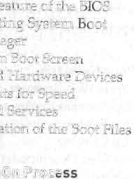 Boot Screen Disabling Unneeded Hardwar Devices Removing Extra Fonts for Speed