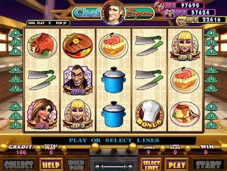 9.4 Chef Express Main Game Chef Express is a 15-reel