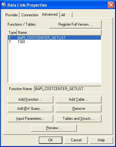 3.2 SAP BAPI Connector Communications Overview The SAP BAPI Connector will connect to the BAPI collection and not to the SAP table structure itself.