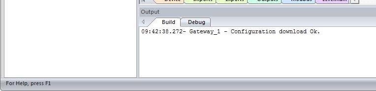 If the Wireless Gateway is not in Modbus Slave mode, then open the properties window and