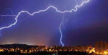 6 Surge Protection When the voltage rises High voltage surge high damage Over 1.7 million lightning flashes were counted in Germany in 2011. The flash frequency was 0.