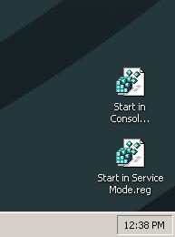 Double-click on the icon named Start in