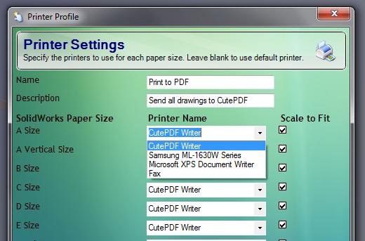 The Print Jobs To create a job select the type of job you wish to create from the list at the left hand side, and click New Job.