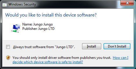 Install the Software If the following