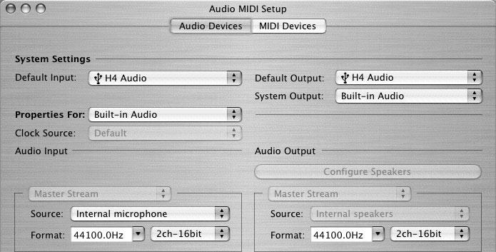 Computer USB cable Audio system or other hi-fi playback equipment If you monitor the signal at the audio output of the computer during recording, a delay will occur.