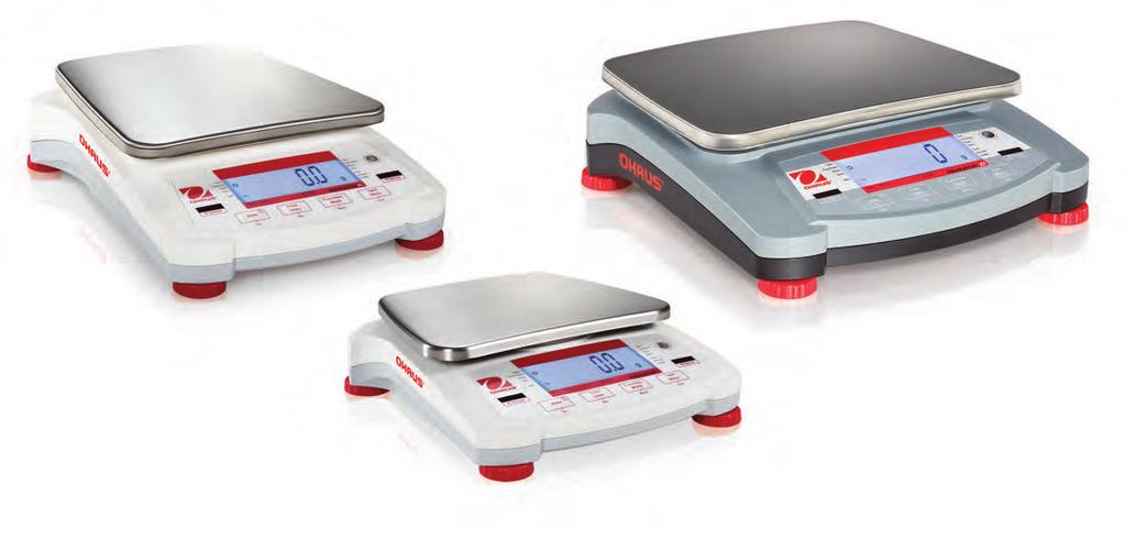 Navigator Series Portable Scales Navigator NVT Navigator NVL Navigator NV (shown with square pan) The Only Scale in its Class with Touchless Sensors That Free Up Your Hands!