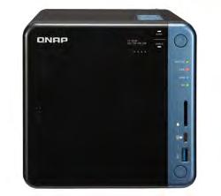 Huge capacity, multiple backups QNAP NAS comes with intuitive management features and huge storage capacity potential.