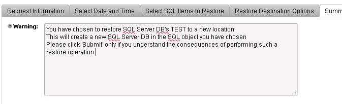 Restoring a SQL Server database to the same instance with a new name To restore a SQL Server database on the same instance: 1.