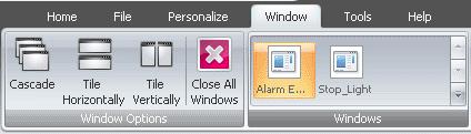 10 In the Operator Workstation s Tools ribbon, click Alarm Explorer. By default, the Alarm Explorer is displayed in the Current Alarm view.