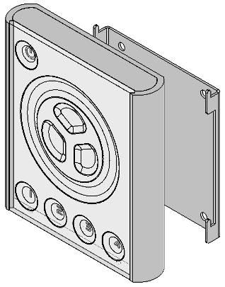 Installation Controller and bracket The VX01 is designed to be wallmounted using the included bracket. To mount: 1.