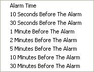 Each time the alarm is activated, another alarm event line is added to the alarm history for that device (except in the case of a re-activation, as described below).