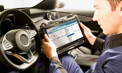 Ethernet-based diagnostics Up to 100 times faster data transfer than previous technologies An increasing number of vehicle manufacturers are using DoIP, a new Ethernet-based interface for vehicle