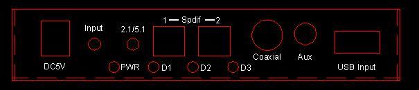 DC5V------------- Power input Input