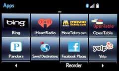 BING SELECT APPS > Select Pandora App to connect to desired Pandora stations.