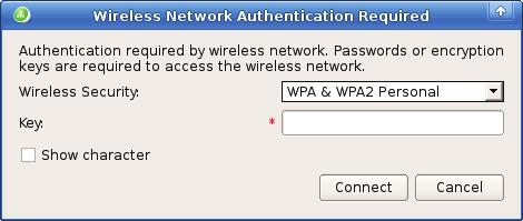 In this case, you don t need to provide the password again; you only need to confirm the establishment of a wireless connection.