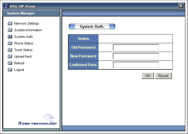 If DSG NAT Proxy is adopted for supporting your IP-PBX, please input the real IP address of your DSG NAT Proxy.