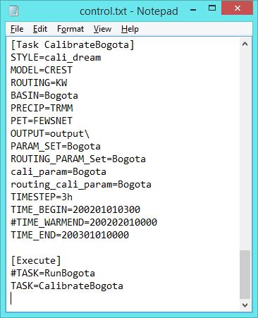 Task Block Now let s start editing the second Task block First, rename it to CalibrateBogota Change STYLE to cali_dream Add two new lines below ROUTING_PARAM_Set and call them cali_param and