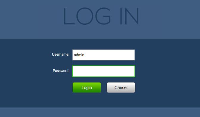 6 Log out Click log out button, system goes back to log in interface. See Figure 6-1. Figure 6-1 Note: This manual is for reference only. Slight difference may be found in user interface.