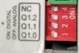 If it is desired to use an Analog Output the pin must be set to OFF and the