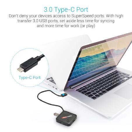 Allowing you to connect/disconnect devices without powering down system. No drivers required -- plug & play.