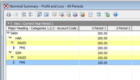 but do not show any of the traditional calculations for the P&L or Balance Sheet Chart of Accounts Detail A new screen has been added to the chart of accounts screen