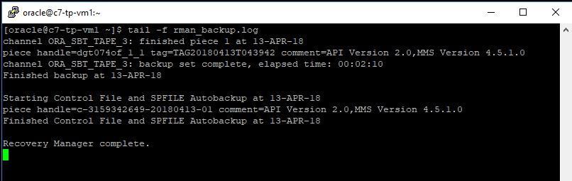 Chapter 7: Data Domain backup solution database or client setup SBT_PARMS=(CONFIG_FILE=/opt/dpsapps/dbappagent/config/oracle _asm_ddbda.