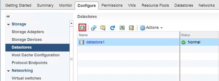 Chapter 5: Virtual Databases Environment Setup vmotion on orapub Configuring datastores VMFS datastores are repositories for VMs.