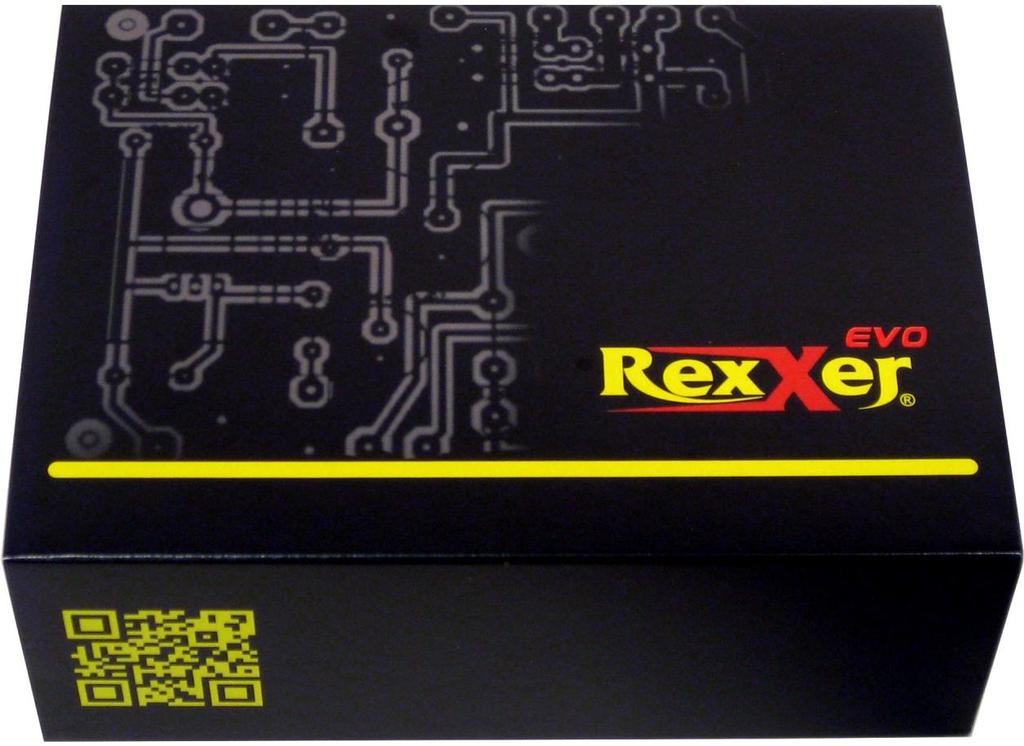 Delivery of the RexXer EVO User The following four positions are included with the RexXer EVO User: 1) The RexXer EVO User - the programmer, which allows communication with the ECU of your motorcycle.