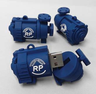 Custom 3D USB Drive Product Features Make virtually any product into a USB drive Easy to order send us a few product photos and we take care of 3D modeling, tooling, and production Durable PVC-resin