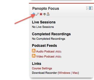 This will add the Panopto Focus block to your Moodle course. You must add this block to any course that you wish to integrate with Panopto.