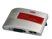 Fronius DATCOM Fronius Power Control Box For power reduction as per EEC 2009: Outputs from PV systems > 100 kw can be reduced remotely.