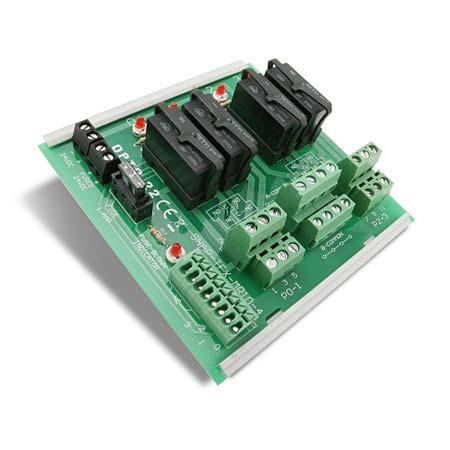 Breakout Boards with Mechanical Relays: SNAP-TEX-MR10-4, SNAP-TEX-MR10-16, and SNAP-TEX-MR10-16C The SNAP-TEX-MR10-4, SNAP-TEX-MR10-16, and SNAP-TEX-MR10-16C breakout boards, designed for