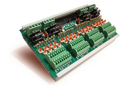 Breakout Boards for 32-point Digital Modules: SNAP-IDC-HDB, SNAP-ODC-HDB SNAP-IDC-HDB, SNAP-IDC-HDB-FM, SNAP-ODC-HDB, and SNAP-ODC-HDB-FM breakout boards provide LED indicators and easily accessible
