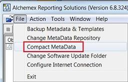 Compact Metadata Functionality Compacting your MetaData
