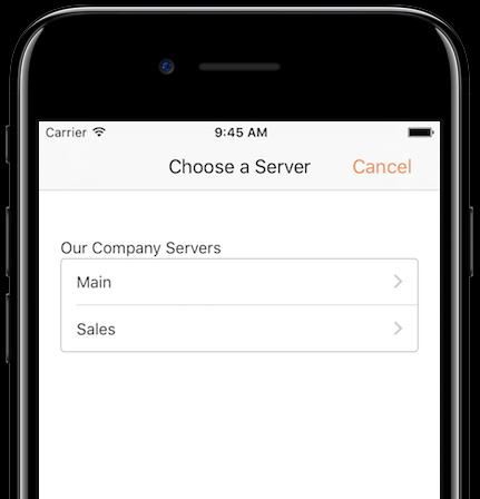 Customize Tableau Mobile AppServiceHosts = tableau.example.