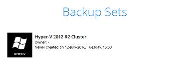To start a manual backup job click on Backup now. ii.
