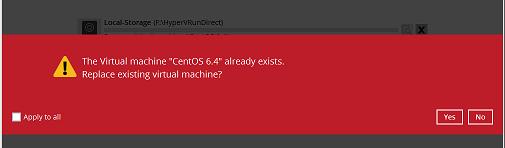 Yes - the exiting guest virtual machine will be deleted from the Hyper-V server before the restore process starts.