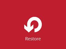 Start Granular Restore 1. Click the Restore icon on the main interface of Backup App. 2.