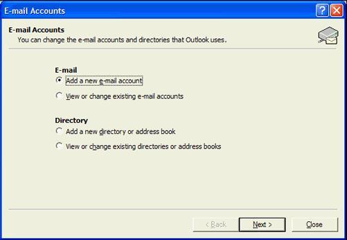 Configuring Outlook 2002 (XP) IMAP 3.0 Configuring Your Email Program Outlook 2002 IMAP 3.